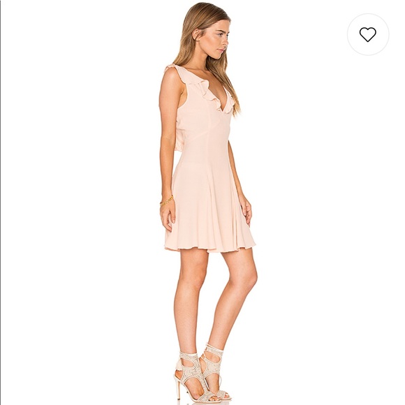 Privacy Please POLK RUFFLE DRESS Small - Picture 3 of 5